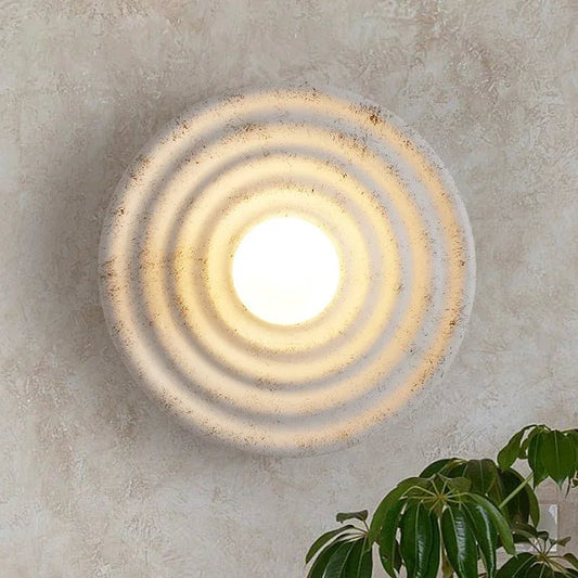 Ceravibe – Wabi-Sabi Keramik LED Wandleuchte