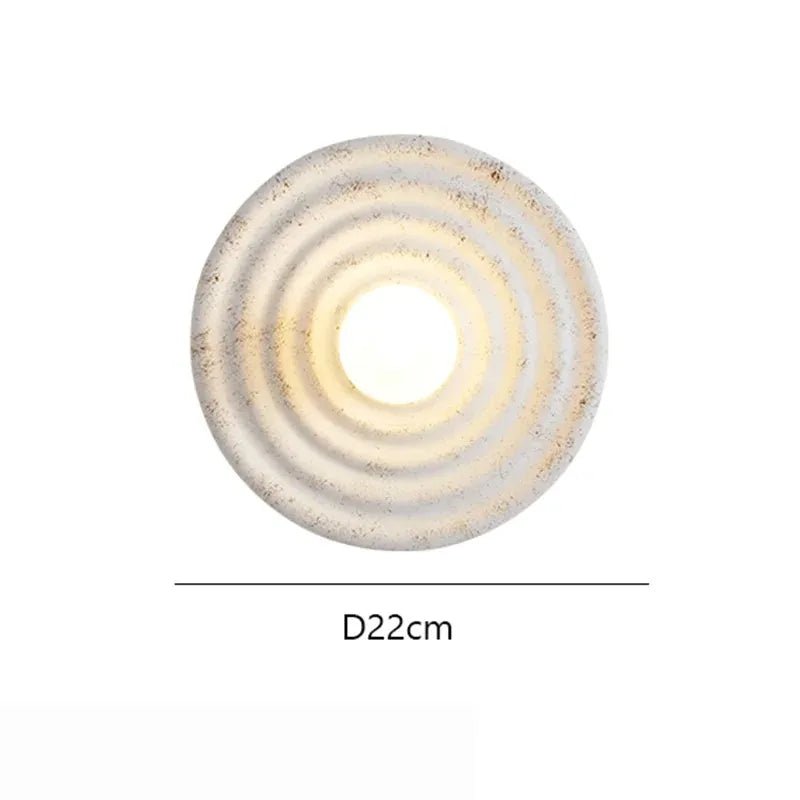 Ceravibe – Wabi-Sabi Keramik LED Wandleuchte