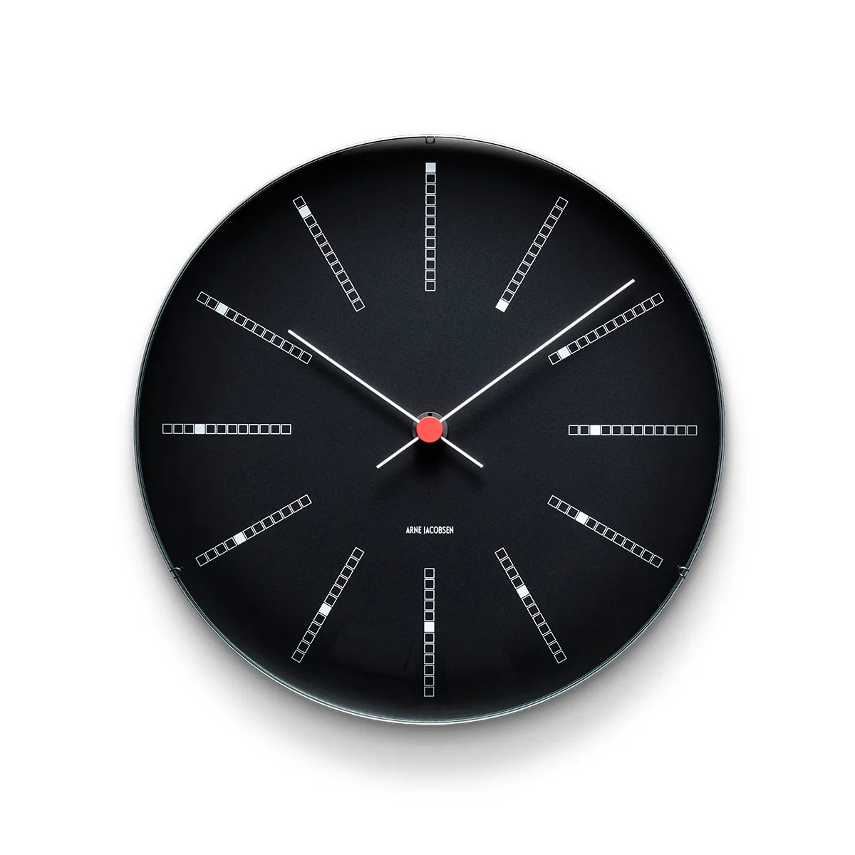 AJ Bankers Uhr schwarz, Ø 29cm