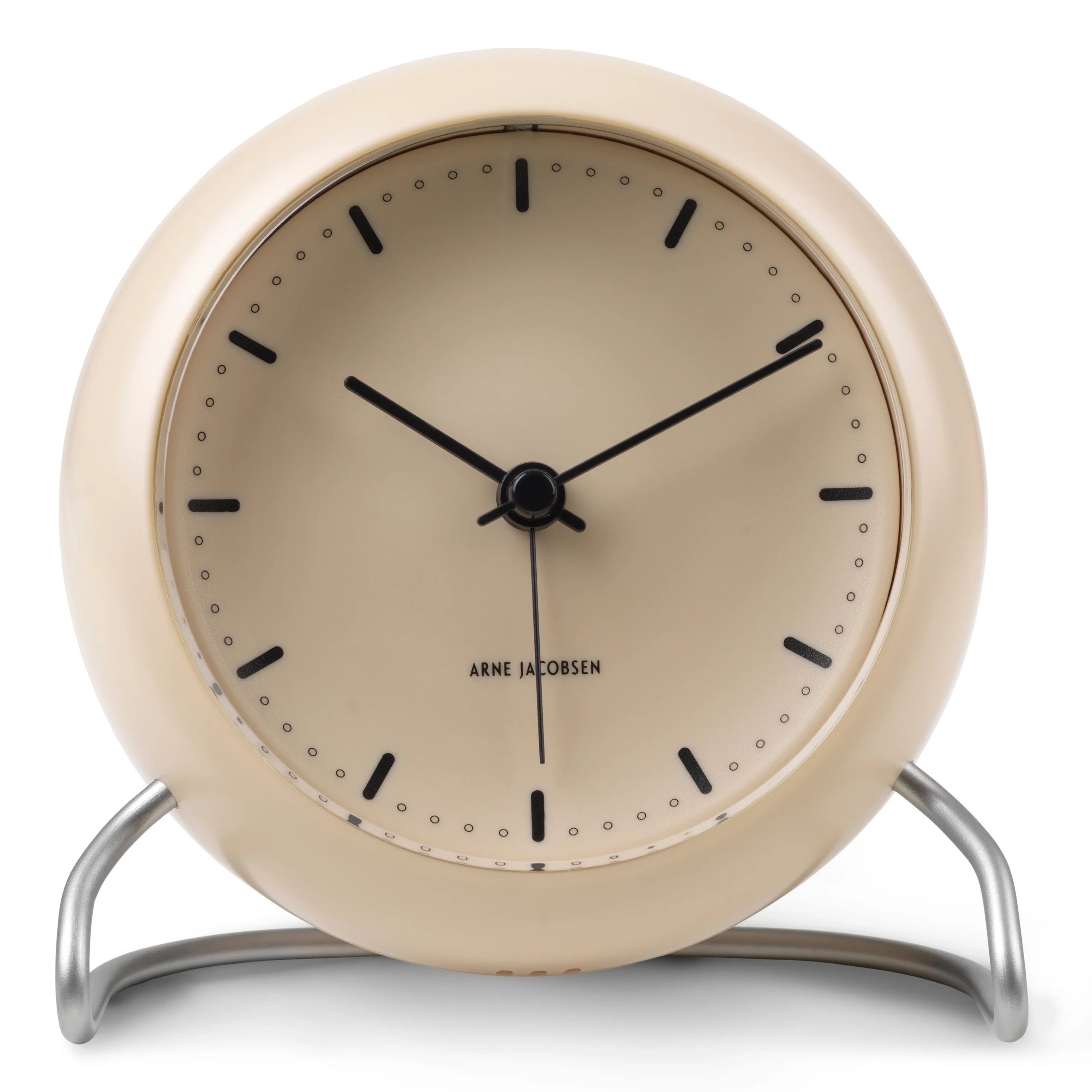 AJ City Hall Tischuhr, Sandy beige