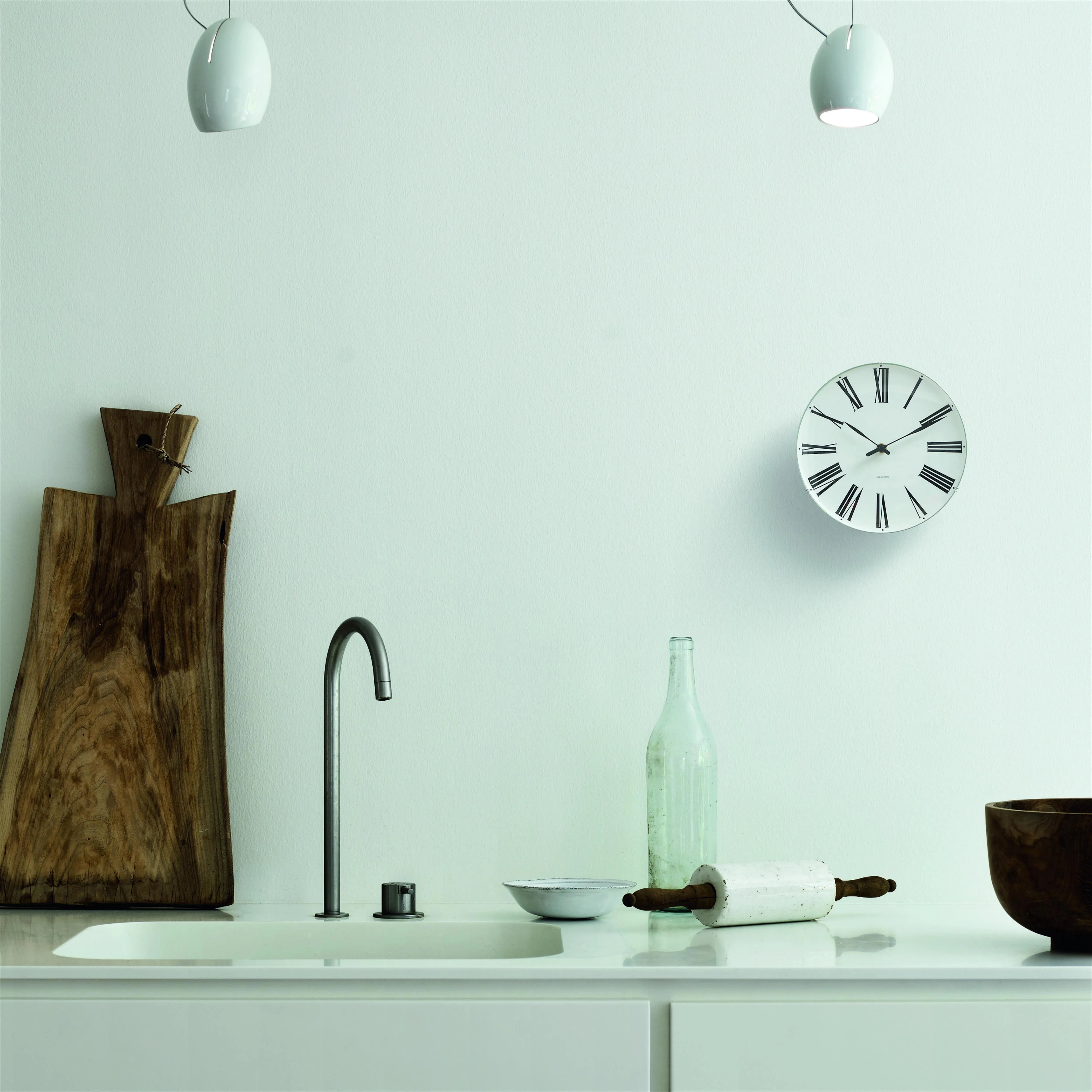 Arne Jacobsen Roman Uhr, Ø 16cm