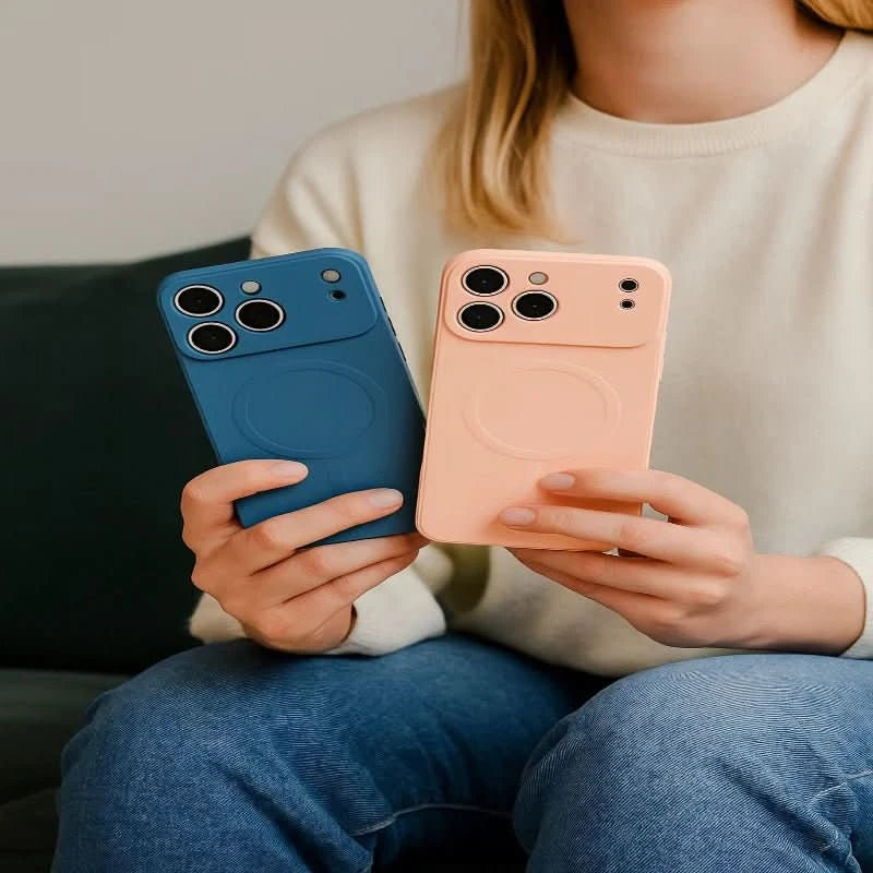 FormGefühl – Magnetische Weiche-Silikonhülle für die iPhone 17 Serie