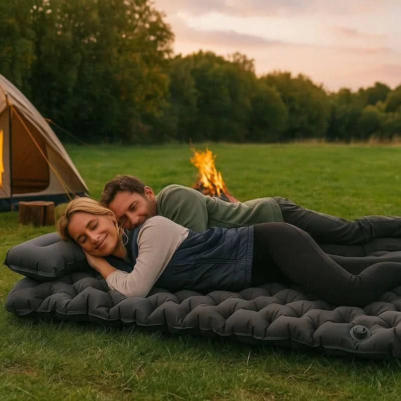 OASISMAT – Ultraleichte Selbstaufblasende Doppel-Campingmatte
