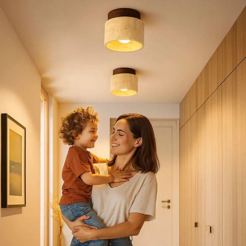 CIELWOOD – Minimalistische LED-Deckenlampe Aus Holz Für Warmes Ambiente