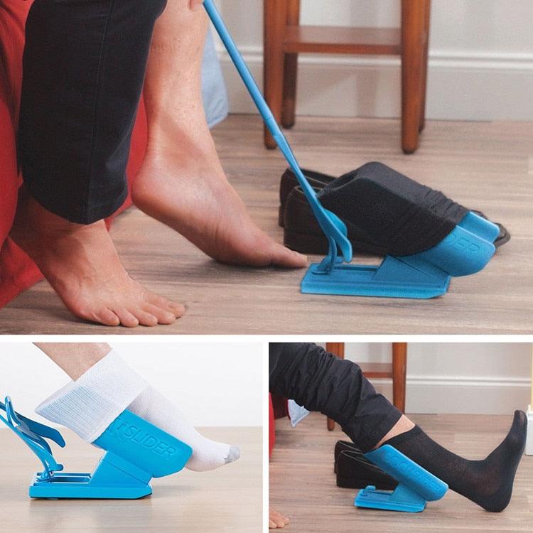 Socken Anzieh Hilfe für Senioren und Beeinträchtige Personen