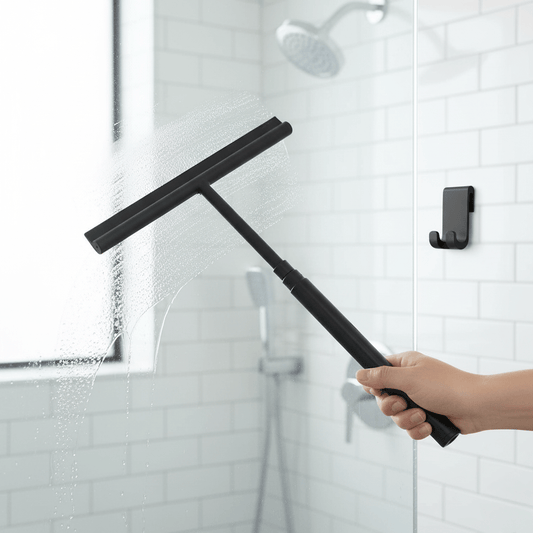 Luxus – Verstellbarer Duschwischer Für Mühelose Glasreinigung