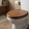 SOFTDROP – Eleganter Toilettensitz aus Holz mit Sanft-Schließen-Funktion