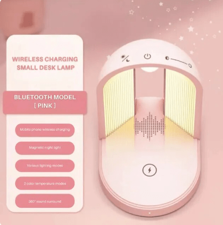 LUMIVIBE – Kabellose Lade- Und Lautsprecherlampe