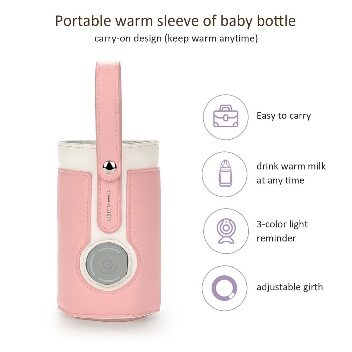 MamaGo Profi – Tragbarer Flaschenwärmer & Wickeltasche Mit Integriertem Babybett