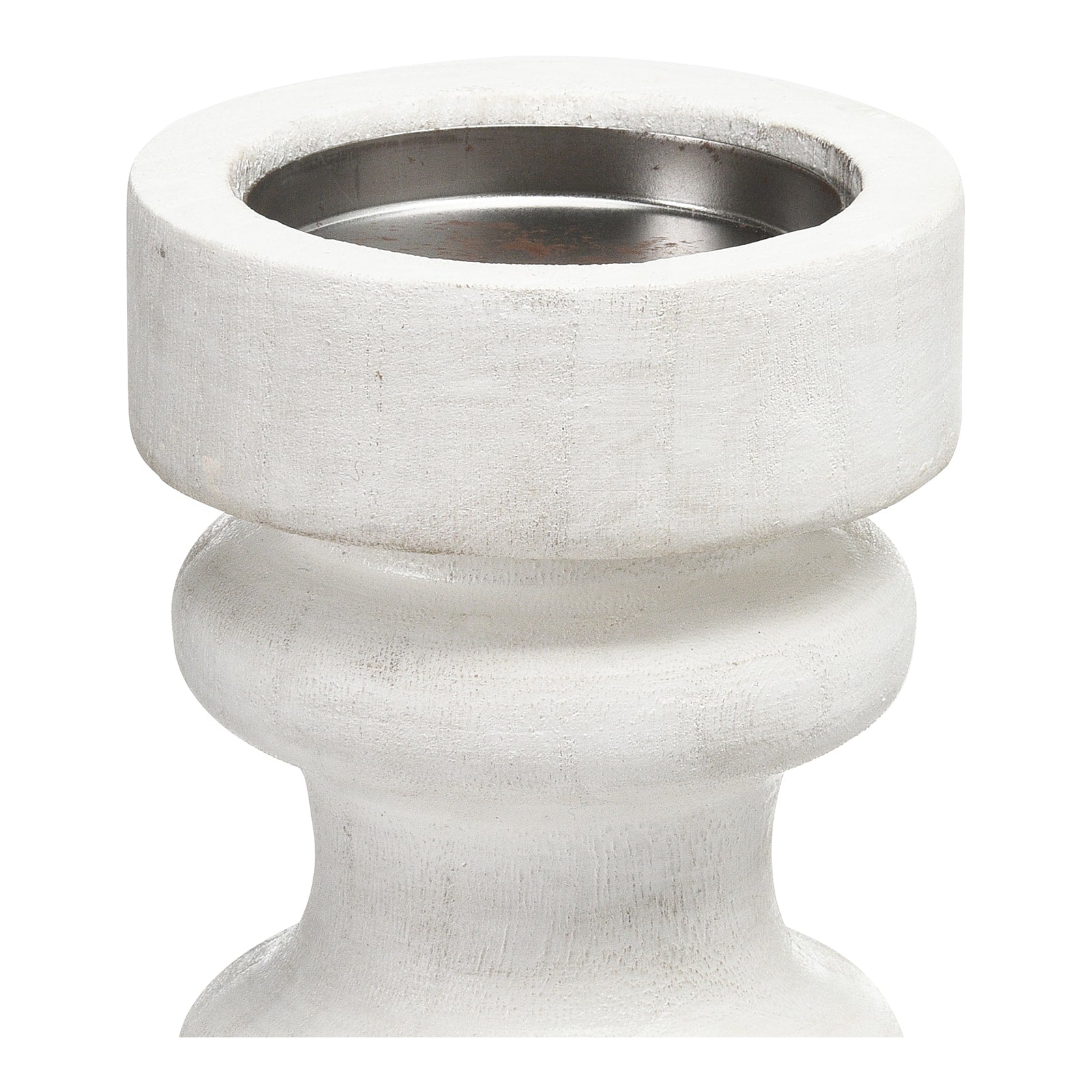 Stumpenkerzenhalter Wiped