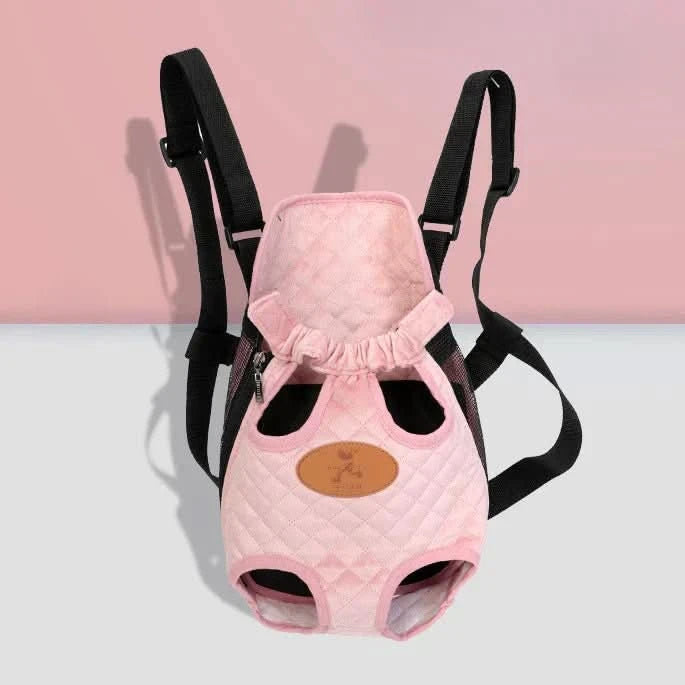 Reisebegleiter – Atmungsaktive Haustier-Reisetasche mit Sicherheitsgurt