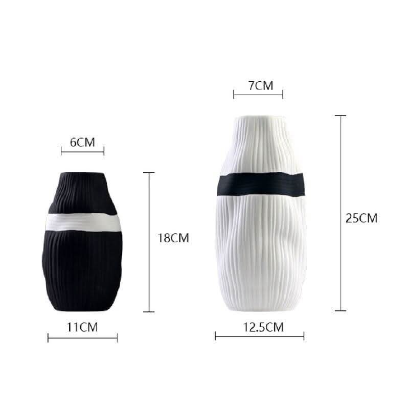 HIKARIA – Elegante Keramikvase Für Moderne Akzente