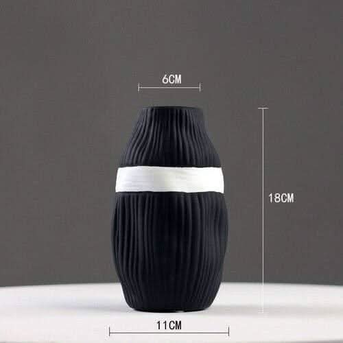 HIKARIA – Elegante Keramikvase Für Moderne Akzente