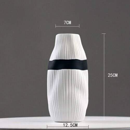 HIKARIA – Elegante Keramikvase Für Moderne Akzente