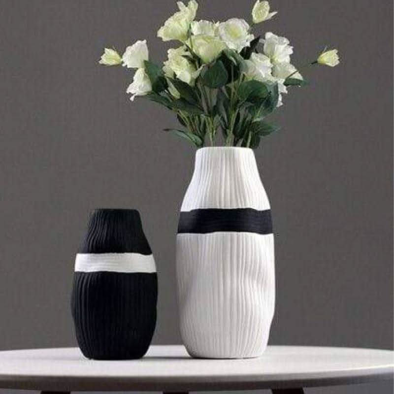 HIKARIA – Elegante Keramikvase Für Moderne Akzente