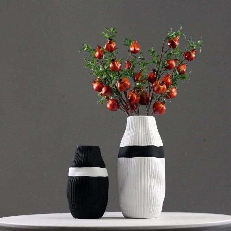 HIKARIA – Elegante Keramikvase Für Moderne Akzente