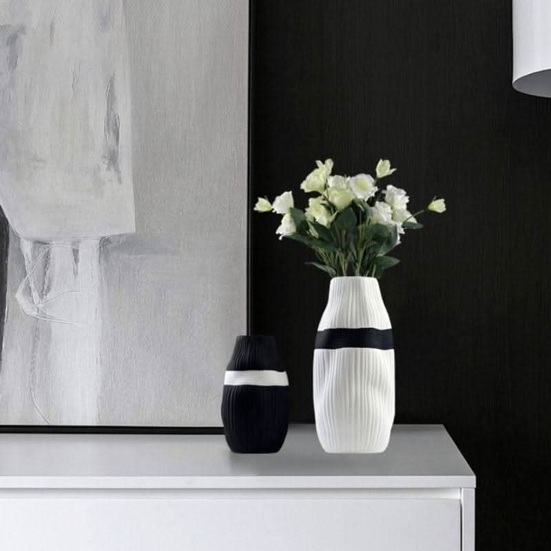 HIKARIA – Elegante Keramikvase Für Moderne Akzente