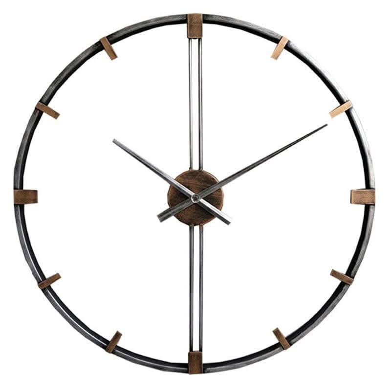OPHELEA Offenes Kreisrahmen-Wanduhr