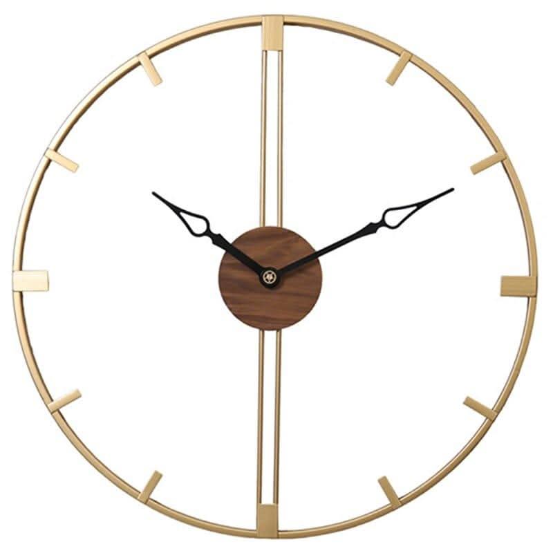 OPHELEA Offenes Kreisrahmen-Wanduhr