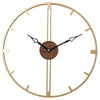 OPHELEA Offenes Kreisrahmen-Wanduhr