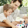 FINGERART – Buntes Fingerfarben-Set Mit Stempeln & Linealen Für Kreative Kinder