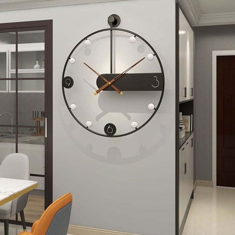 MIRELISSE Moderne Orbitale Punkt Wanduhr