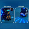 Roboterauto – 2-In-1 Polizeiauto & Roboter Mit Licht & Klang