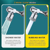SpritzDreh - 1080° Drehbarer Wasserhahn Mit Spritzwasserschutz
