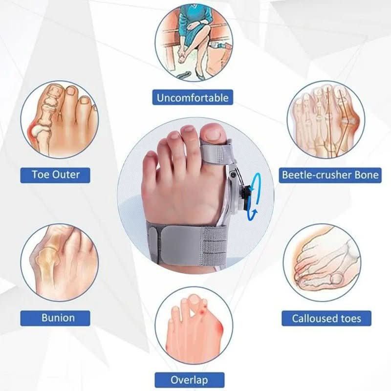 HalluxHelfer – Sanfte Zehenkorrektur bei Hallux Valgus