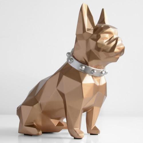 NYLARIA Handwerks Bulldogge Münzbank Dekorationshöhepunkt Raumverschönerung
