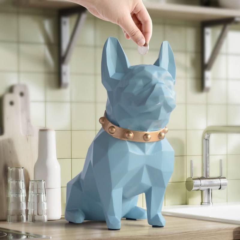 NYLARIA Handwerks Bulldogge Münzbank Dekorationshöhepunkt Raumverschönerung