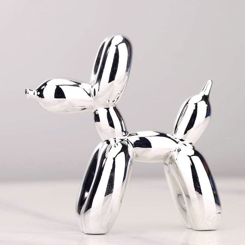Elisvana Pop Art Ballon Hund Figur Aus Harz Hochwertige Skulptur