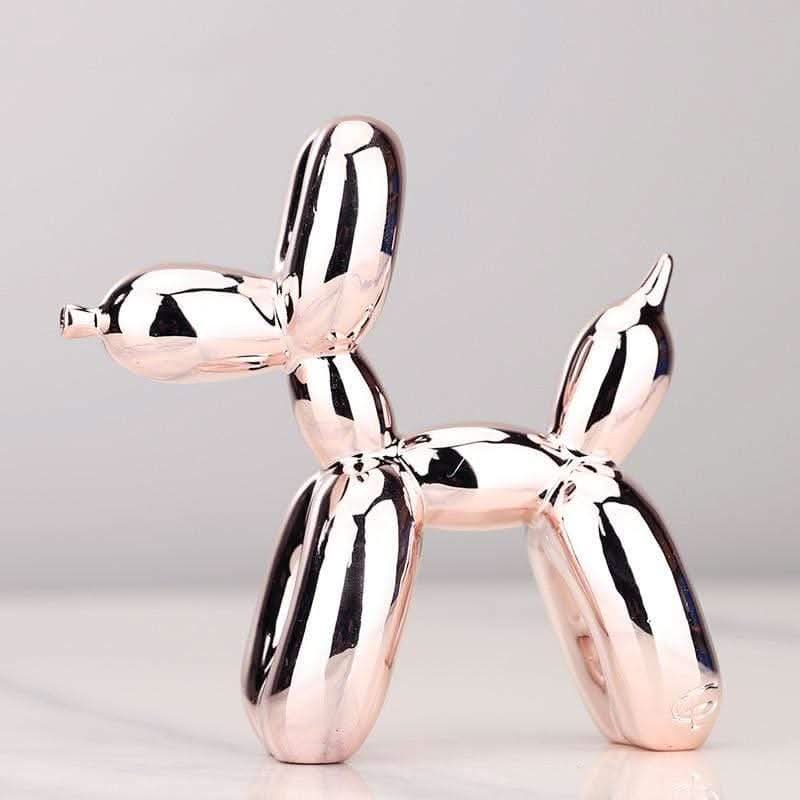 Elisvana Pop Art Ballon Hund Figur Aus Harz Hochwertige Skulptur