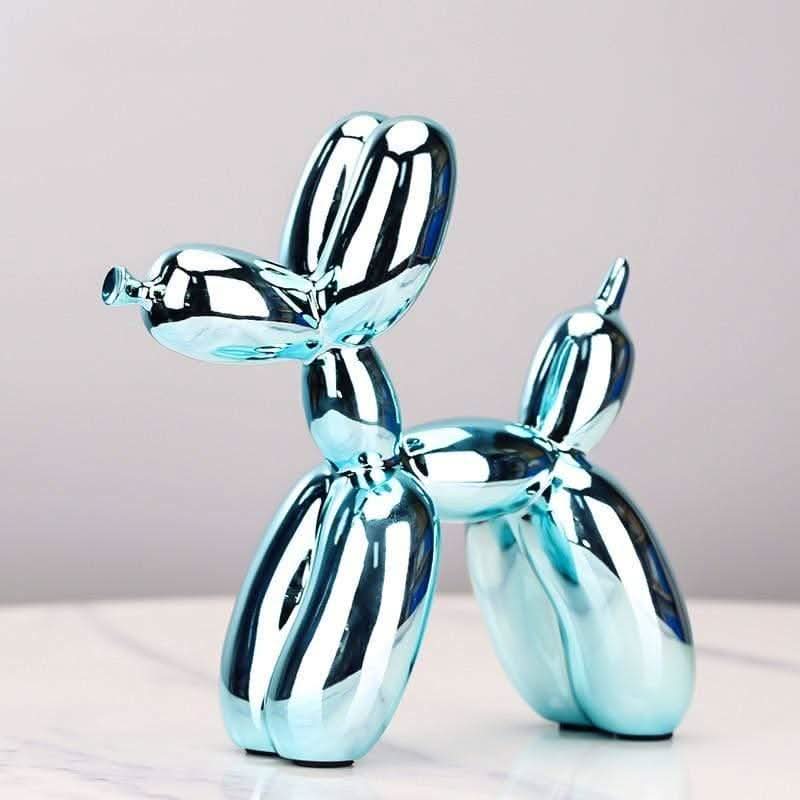 Elisvana Pop Art Ballon Hund Figur Aus Harz Hochwertige Skulptur