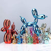 Elisvana Pop Art Ballon Hund Figur Aus Harz Hochwertige Skulptur
