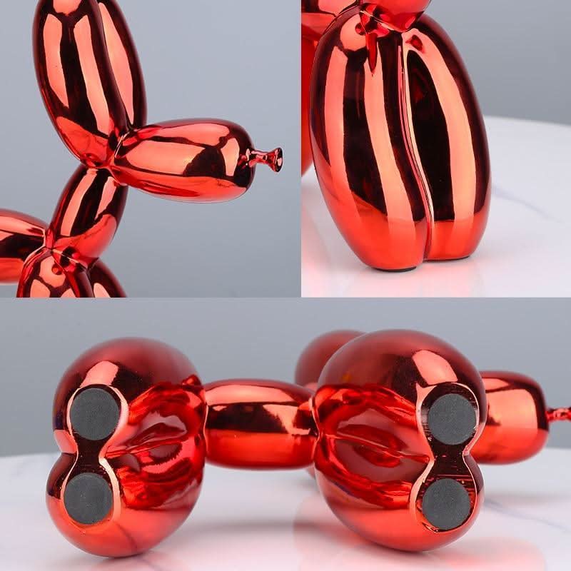 Elisvana Pop Art Ballon Hund Figur Aus Harz Hochwertige Skulptur