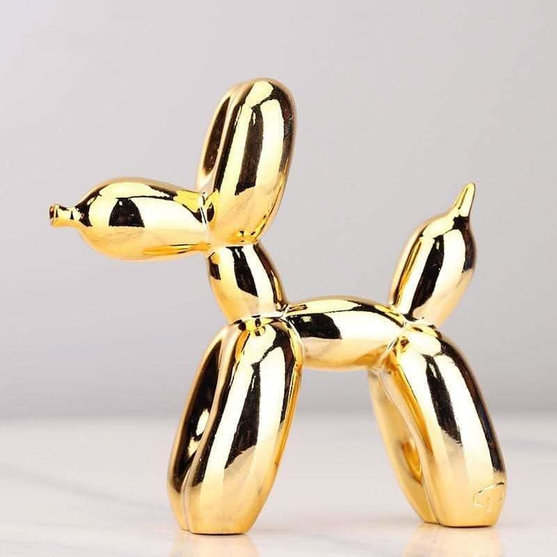 Elisvana Pop Art Ballon Hund Figur Aus Harz Hochwertige Skulptur