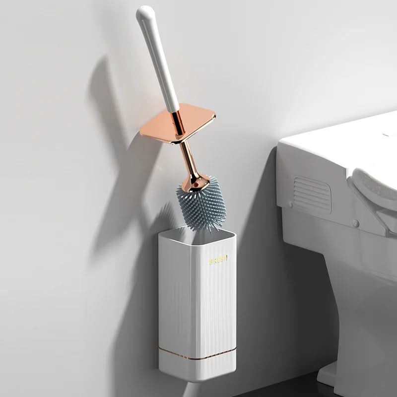 FlexiBürste - Wandmontierte Schnell Trocknende Toilettenbürste