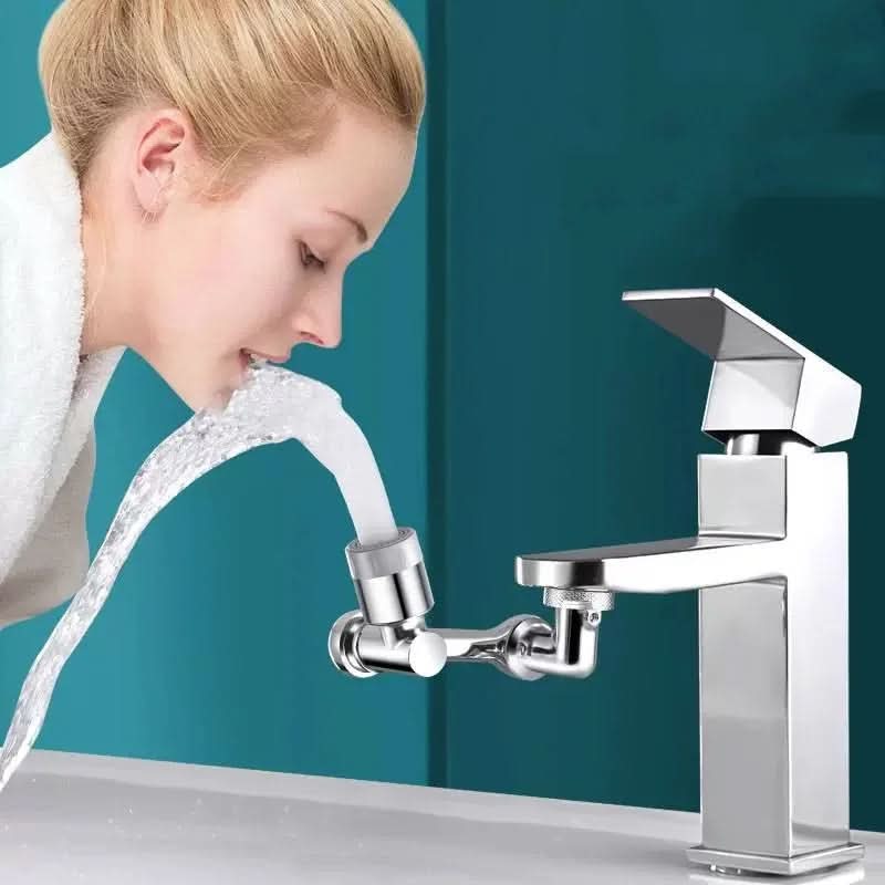 SpritzDreh - 1080° Drehbarer Wasserhahn Mit Spritzwasserschutz