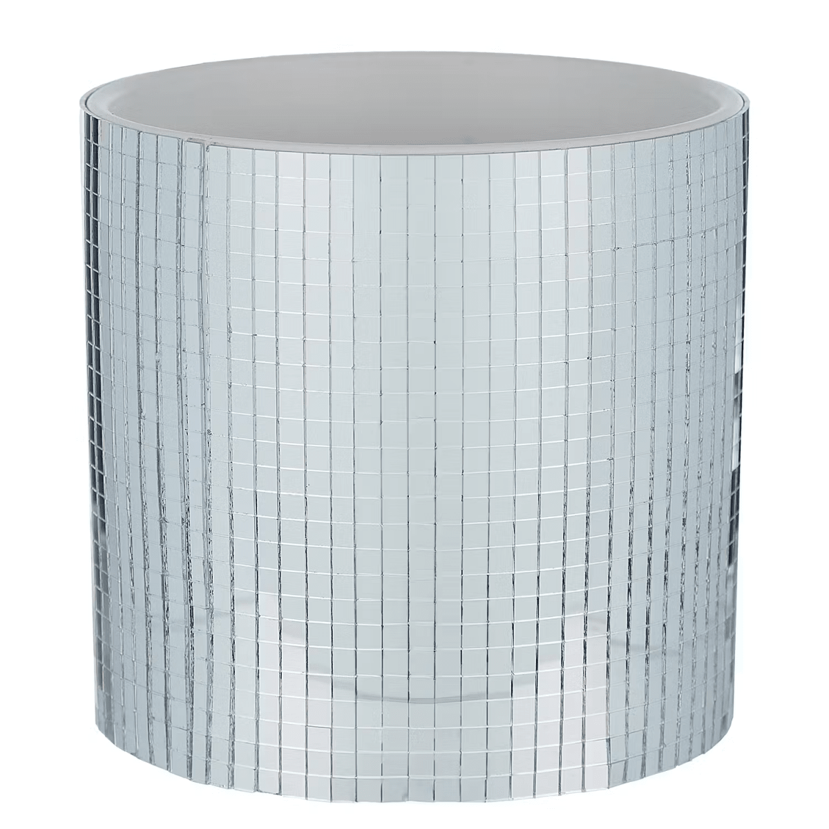 DISCO Blumentopf – Glitzernder Pflanztopf mit Spiegelmosaik im Retro-Disco-Look