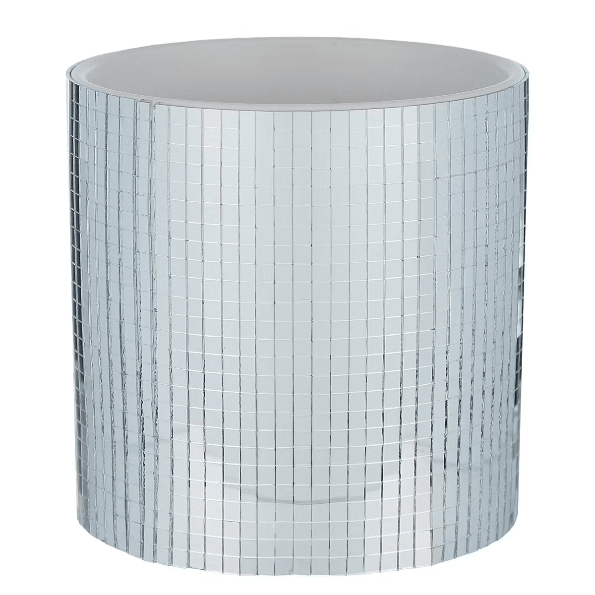 DISCO Blumentopf – Glitzernder Pflanztopf mit Spiegelmosaik im Retro-Disco-Look