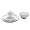BIARRÉ 30-teiliges Tafelservice – Mediterranes Steinzeug-Geschirr für 6 Personen
