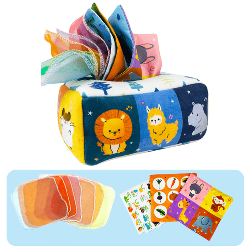 KleinerEntdecker Entdeckbox – Montessori-Spielzeug für Babys zur Förderung der Sinne und Motorik