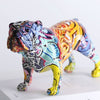 VALORISSA Städtische Kunst Bulldoggenfigur Aus Harz Mit Stil Für Räume