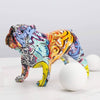 VALORISSA Städtische Kunst Bulldoggenfigur Aus Harz Mit Stil Für Räume