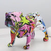 VALORISSA Städtische Kunst Bulldoggenfigur Aus Harz Mit Stil Für Räume