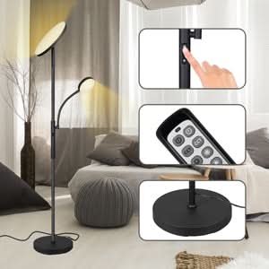 RELLI Leselampe Energiesparend Minimalistisches Design Für Gemütliche Atmosphäre