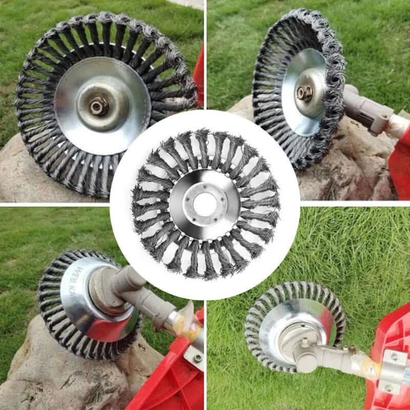 Robuster Stahl-Unkrauttrimmer – Effektiv für Wege & Ränder-3