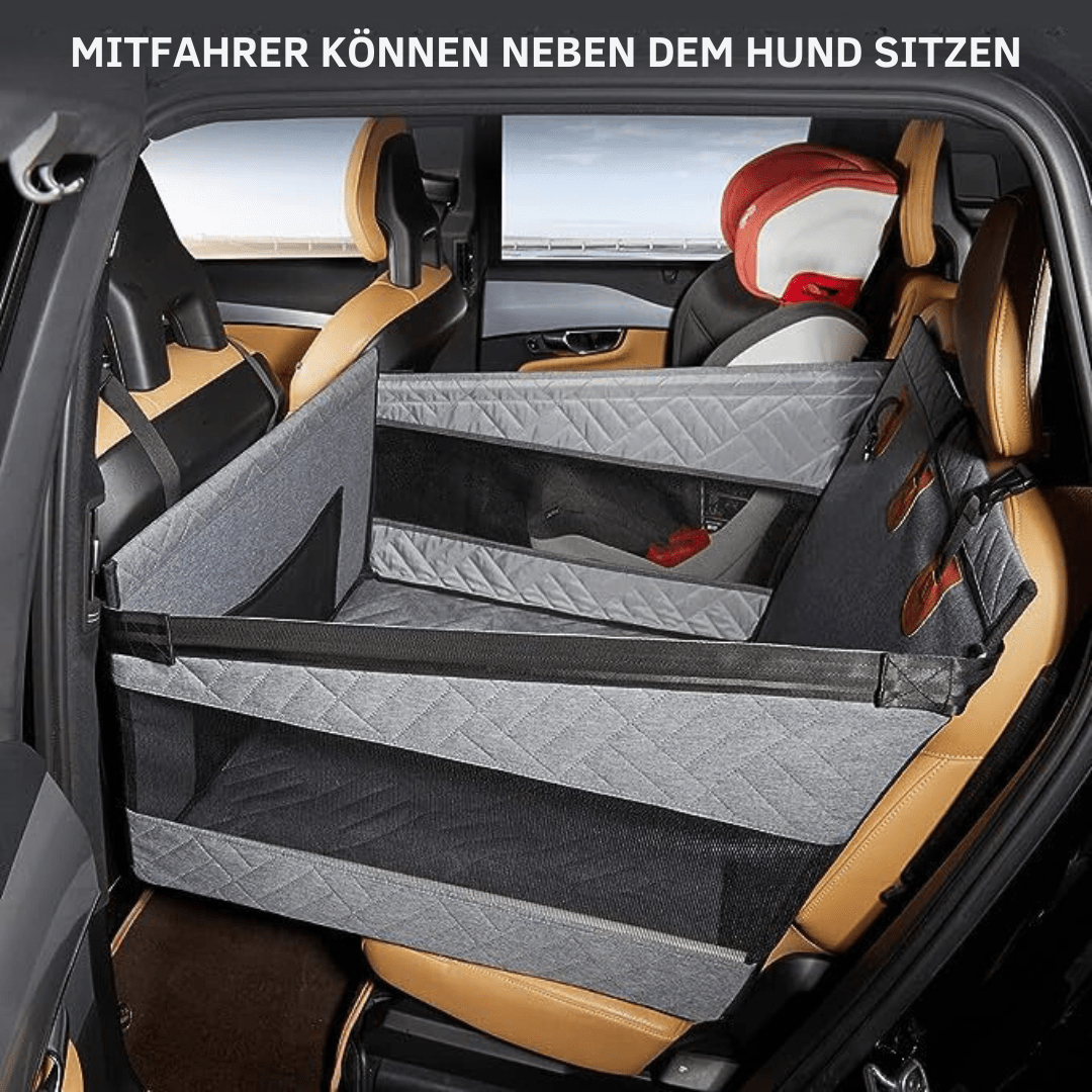 Welpenprotektor Plus – Wasserdichte Hundematte Gedächtnis Schaum Für Sicheren Und Komfortablen Autoschutz