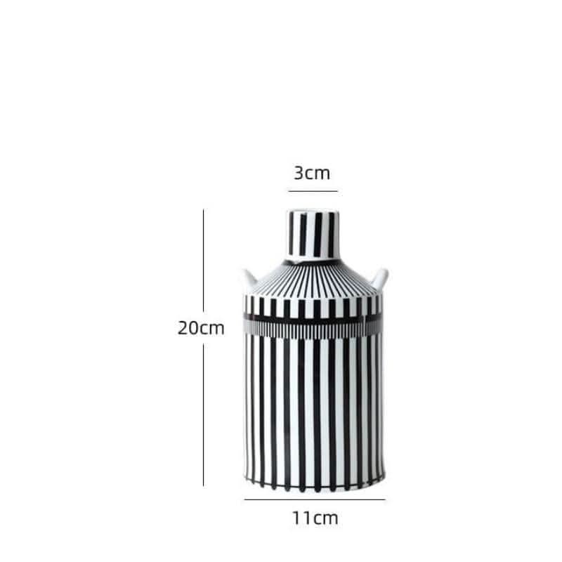 KAZURI – Elegante Keramikvase für ein modernes Ambiente